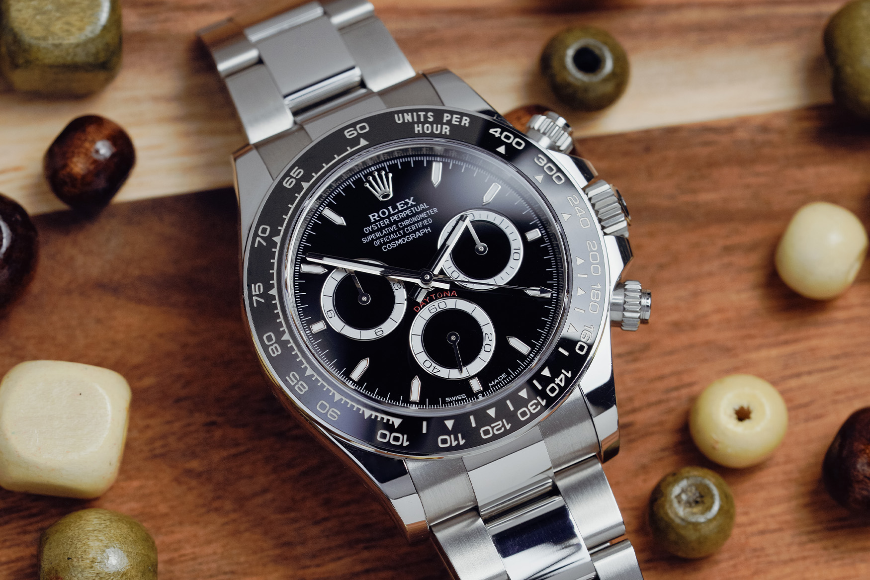 rolex daytona 126500ln front